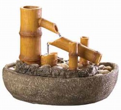 Tabletop Fountain: Bamboo Water Fountain - PPM35192
